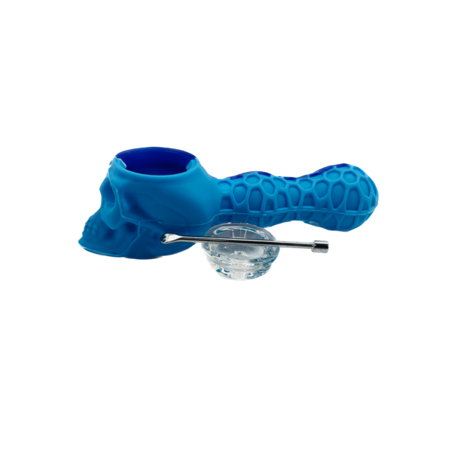 KAPOW KAPOW SKULL SILICONE PIPE-S80