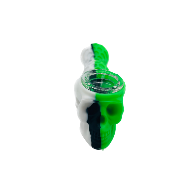 KAPOW KAPOW SKULL SILICONE PIPE-S80