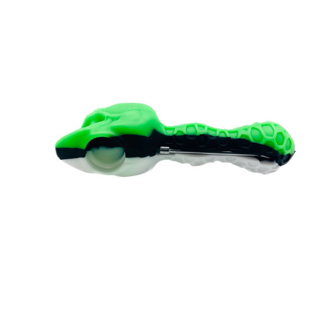 KAPOW KAPOW SKULL SILICONE PIPE-S80