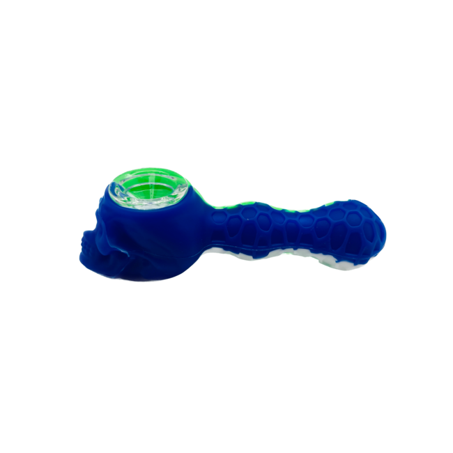KAPOW KAPOW SKULL SILICONE PIPE-S80