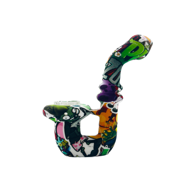 KAPOW KAPOW L SHAPE SILICONE PIPE-S32-1