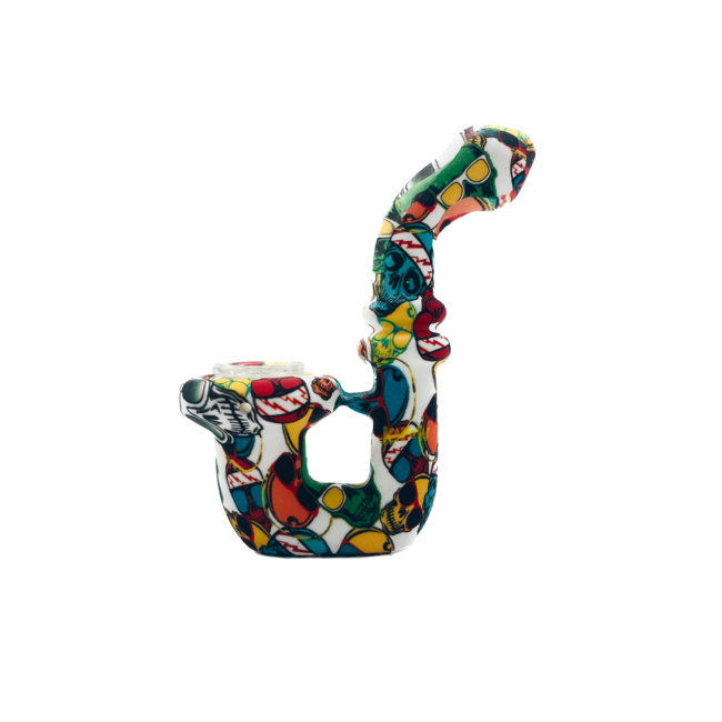 KAPOW KAPOW L SHAPE SILICONE PIPE-S32-1