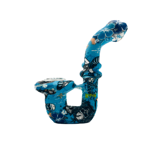 KAPOW KAPOW L SHAPE SILICONE PIPE-S32-1