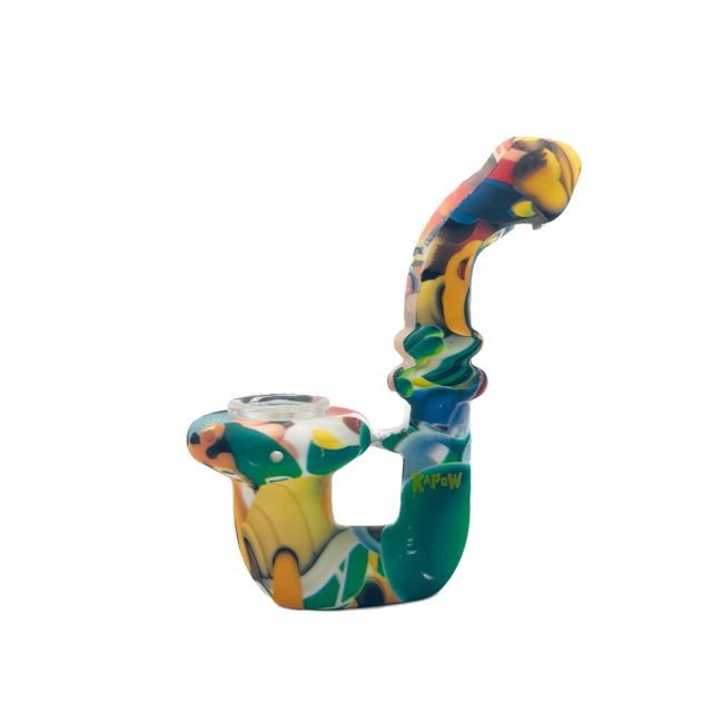 KAPOW KAPOW L SHAPE SILICONE PIPE-S32-1