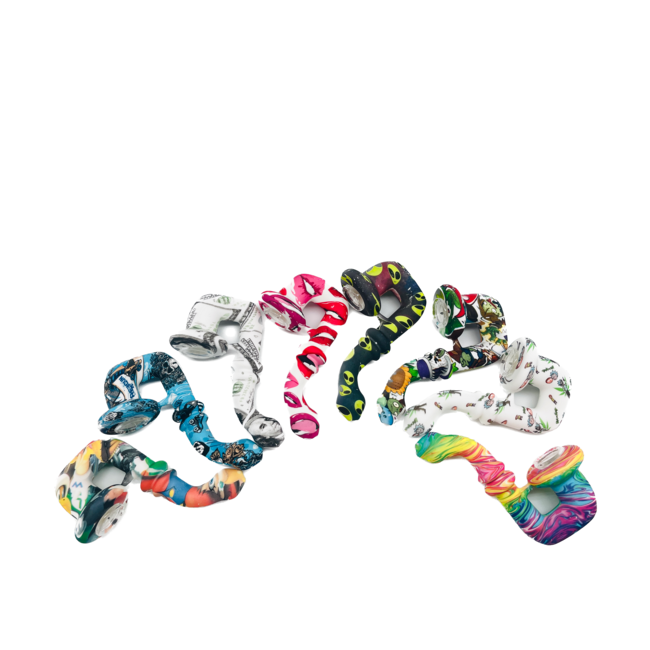 KAPOW KAPOW L SHAPE SILICONE PIPE-S32-1