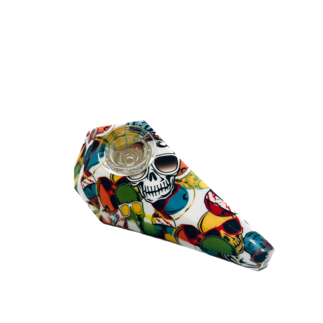 KAPOW KAPOW DIAMOND SILICONE PIPE-S54-1