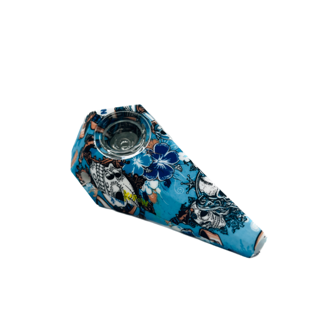 KAPOW KAPOW DIAMOND SILICONE PIPE-S54-1