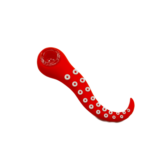 KAPOW KAPOW SQUID WHISKER SILICONE PIPE-S549