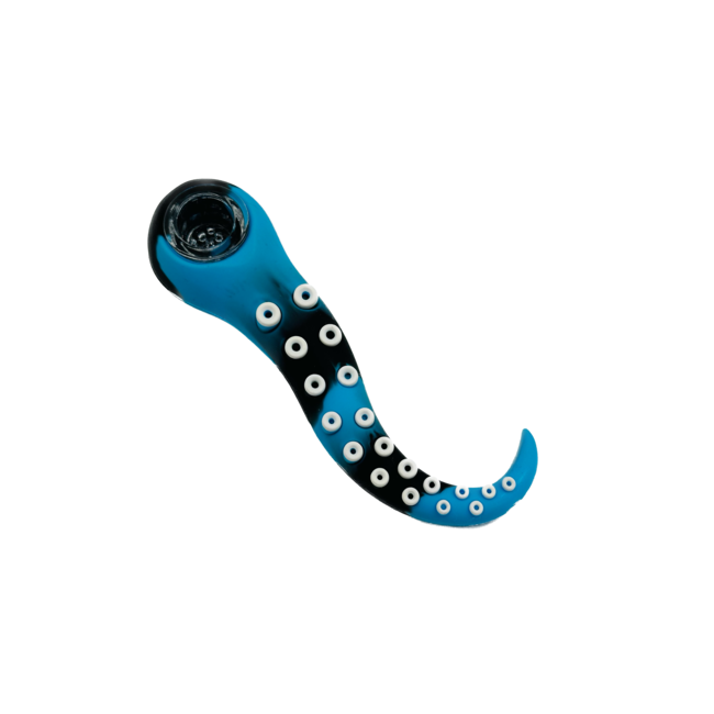 KAPOW KAPOW SQUID WHISKER SILICONE PIPE-S549