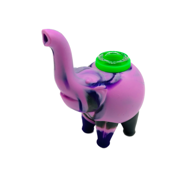 KAPOW KAPOW ELEPHANT SILICONE PIPE-S55