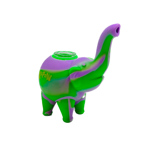 KAPOW KAPOW ELEPHANT SILICONE PIPE-S55