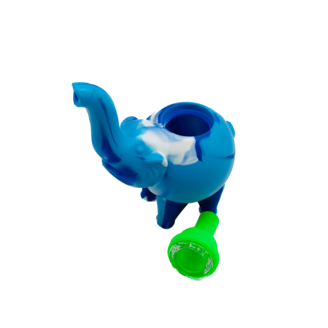 KAPOW KAPOW ELEPHANT SILICONE PIPE-S55