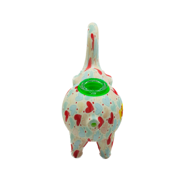 KAPOW KAPOW ELEPHANT SILICONE PIPE-S55-1