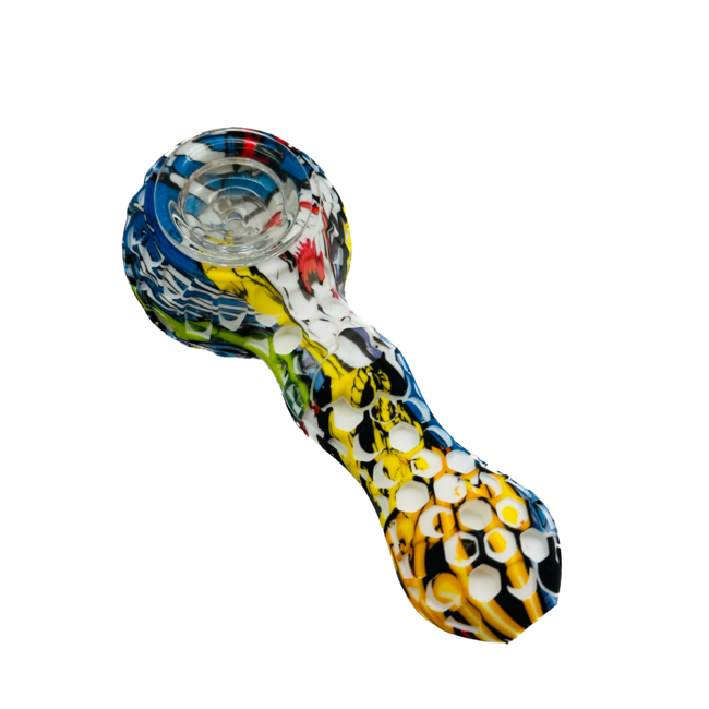 KAPOW KAPOW HONEY-COMB BEE PIPE-S29-2