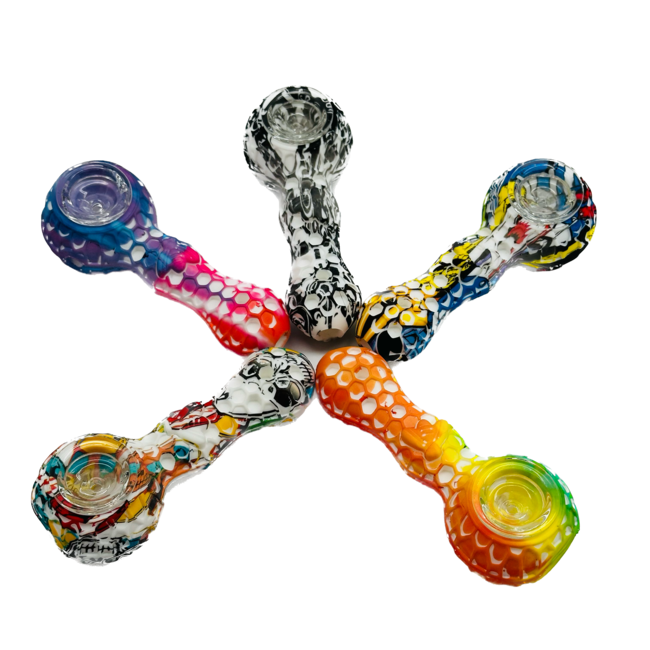 KAPOW KAPOW HONEY-COMB BEE PIPE-S29-2