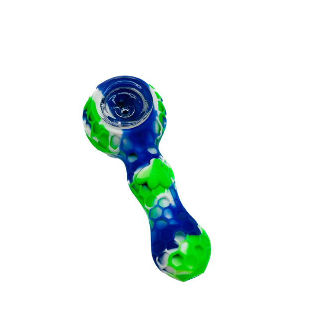 KAPOW KAPOW HONE-COMB BEE SILICONE PIPE-S29-1