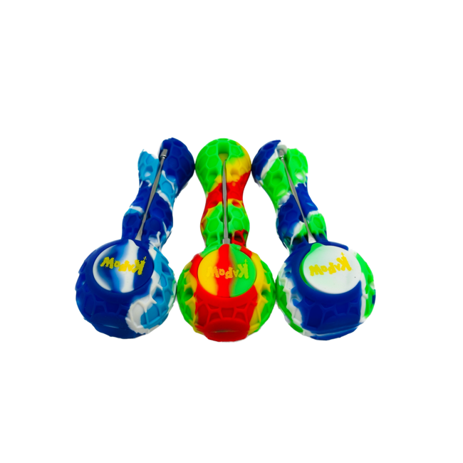 KAPOW KAPOW HONE-COMB BEE SILICONE PIPE-S29-1