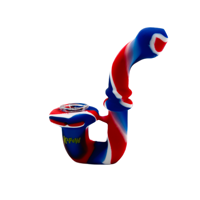 KAPOW KAPOW L SHAPE SILICONE PIPE-S32