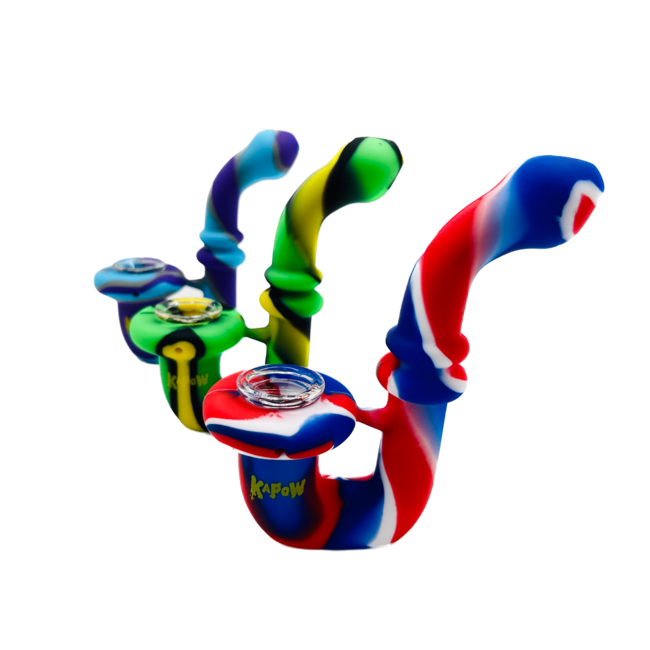 KAPOW KAPOW L SHAPE SILICONE PIPE-S32