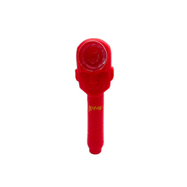 KAPOW KAPOW IRON MAN  SILICONE PIPE-S81