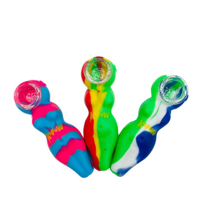 KAPOW KAPOW THE GODDESS SILICONE PIPE-S570