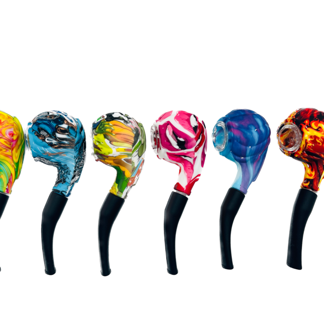 KAPOW KAPOW SHERLOCK SILICONE PIPE-S522-1