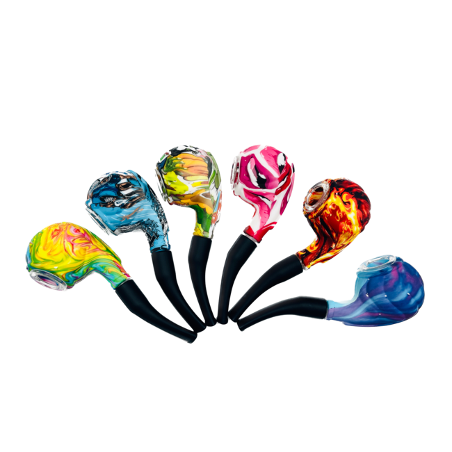 KAPOW KAPOW SHERLOCK SILICONE PIPE-S522-1