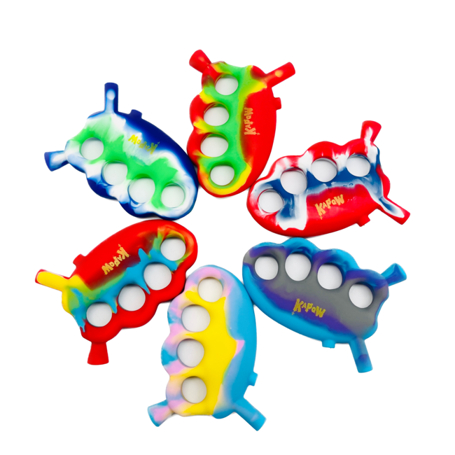 KAPOW KAPOW RING POT SILICONE PIPE-S449