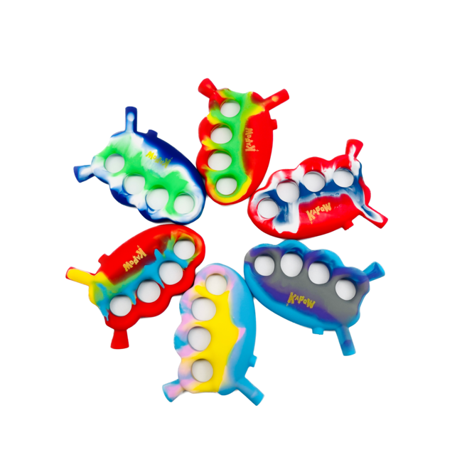 KAPOW KAPOW RING POT SILICONE PIPE-S449