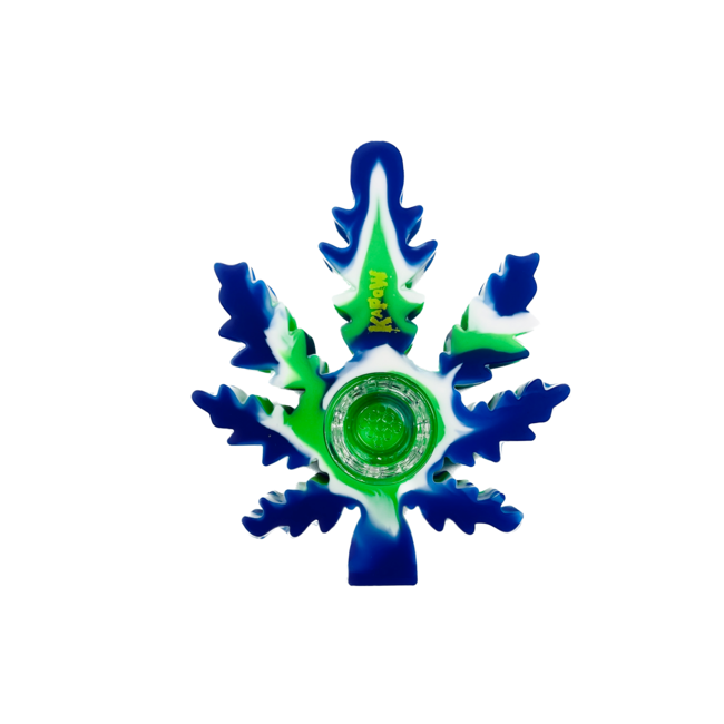 KAPOW KAPOW WEED LEAF SILICONE PIPE-S525