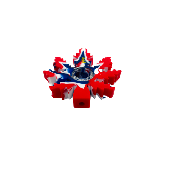 KAPOW KAPOW WEED LEAF SILICONE PIPE-S525