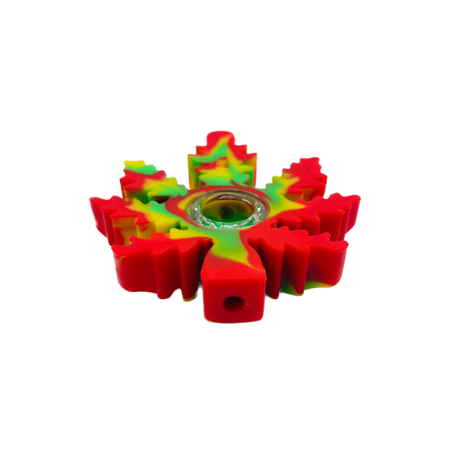 KAPOW KAPOW WEED LEAF SILICONE PIPE-S525