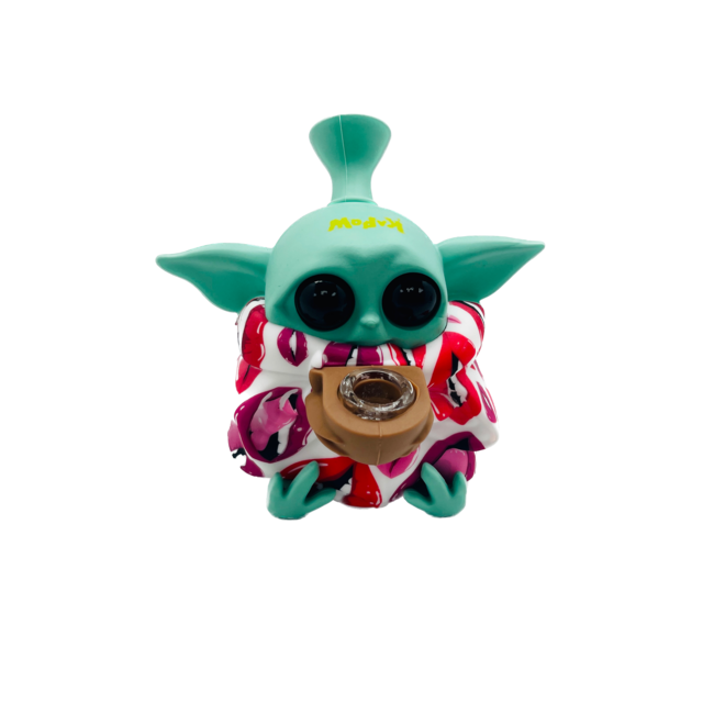 KAPOW KAPOW FAT YODA SILICONE PIPE -S442-1