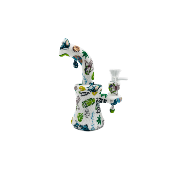 KAPOW KAPOW HONEYBEE SILICONE BONG-S409-1