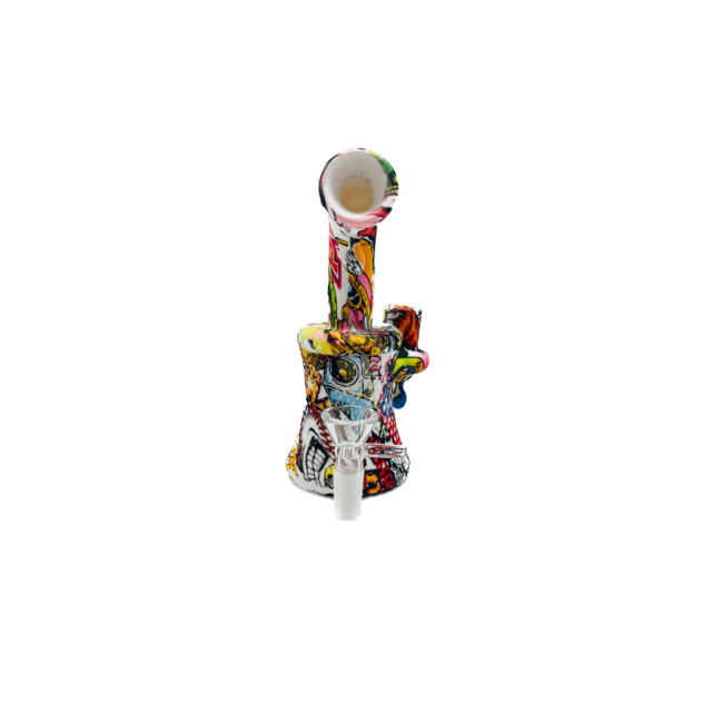 KAPOW KAPOW HONEYBEE SILICONE BONG-S409-1