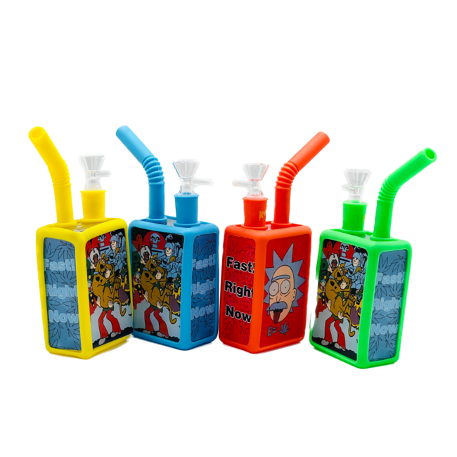 KAPOW KAPOW COLOUR PICTURE OF LEMON TEA BONG-S458