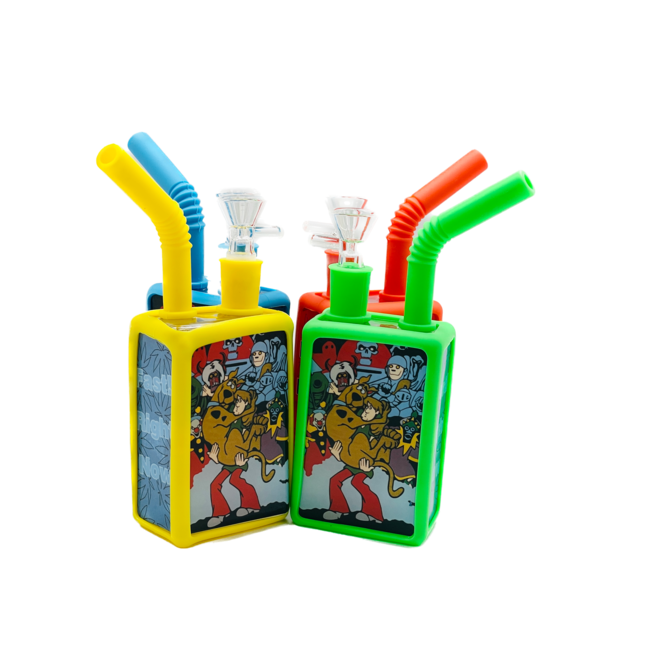 KAPOW KAPOW COLOUR PICTURE OF LEMON TEA BONG-S458