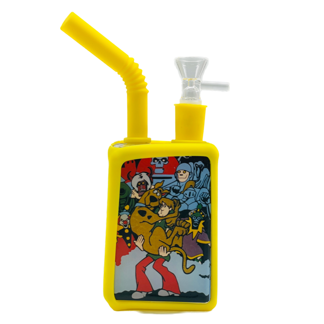 KAPOW KAPOW COLOUR PICTURE OF LEMON TEA BONG-S458