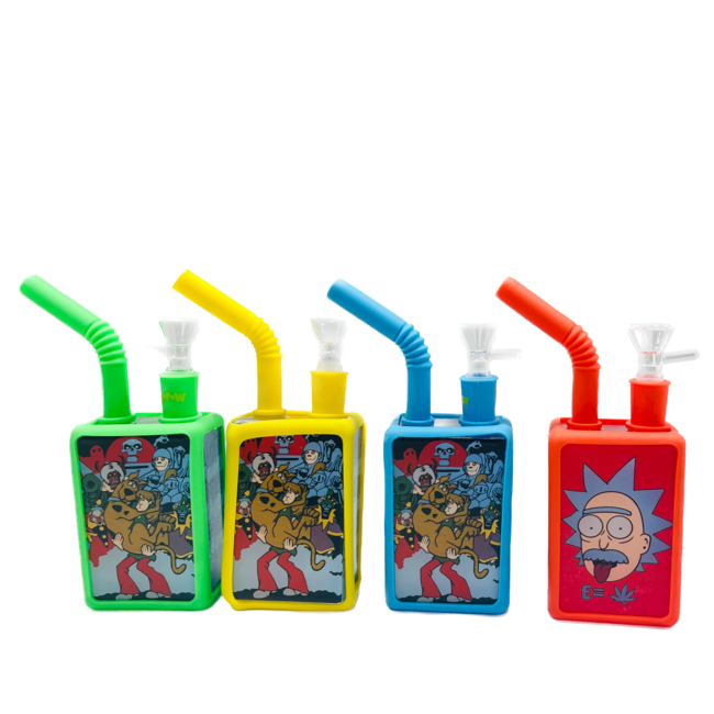 KAPOW KAPOW COLOUR PICTURE OF LEMON TEA BONG-S458