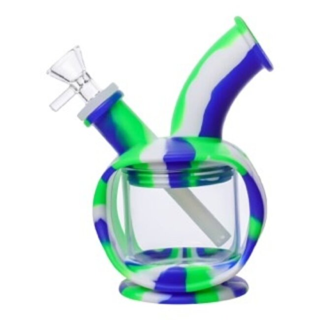 KAPOW KAPOW APPLE SILICONE BONG-S464