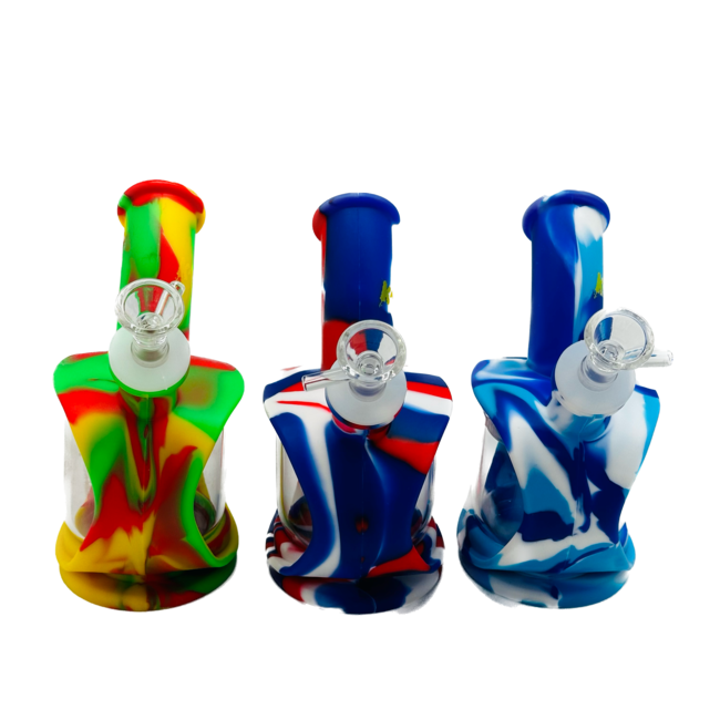 KAPOW KAPOW APPLE SILICONE BONG-S464