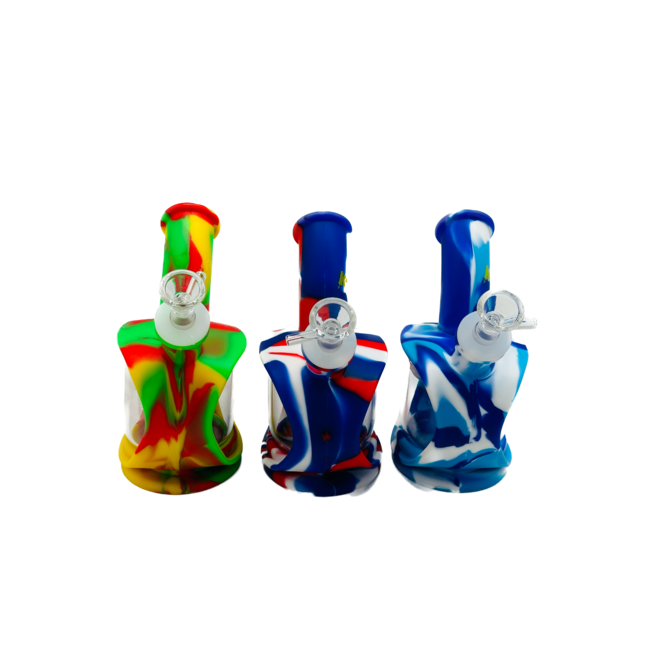 KAPOW KAPOW APPLE SILICONE BONG-S464