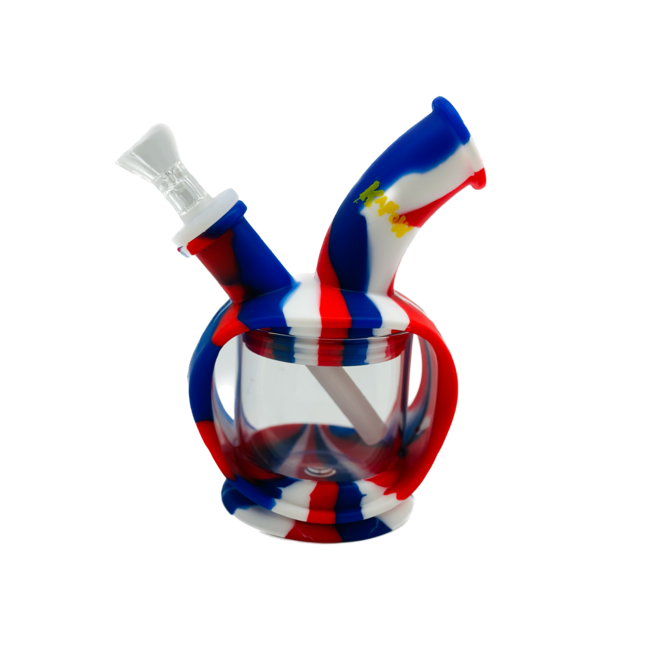 KAPOW KAPOW APPLE SILICONE BONG-S464