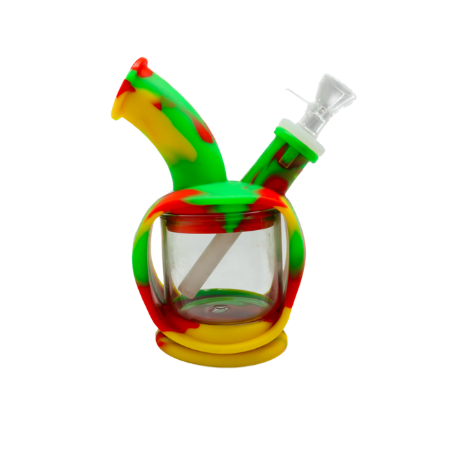 KAPOW KAPOW APPLE SILICONE BONG-S464