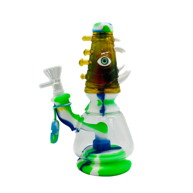 KAPOW KAPOW EYE OF THE DEMON-S461 SILICONE BONG