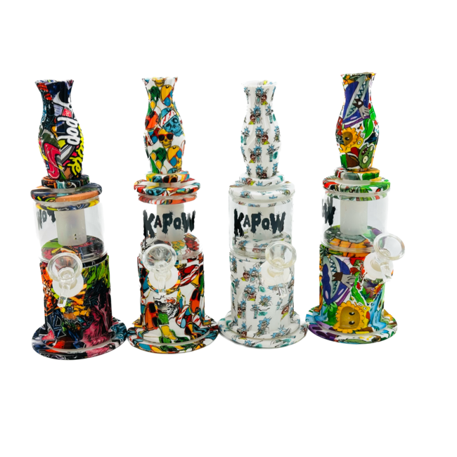 KAPOW KAPOW SILICONE BONG S200-1