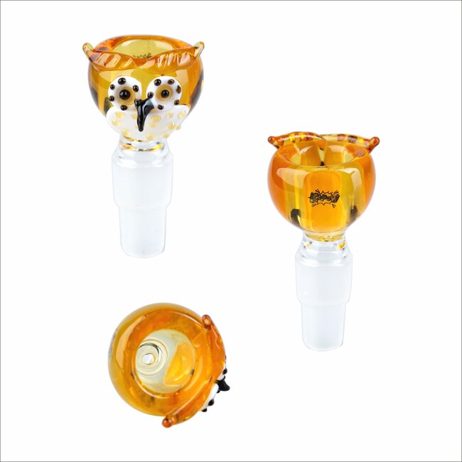 KAPOW 14/18MM CUTE OWE SHAPE GLASS BOWL