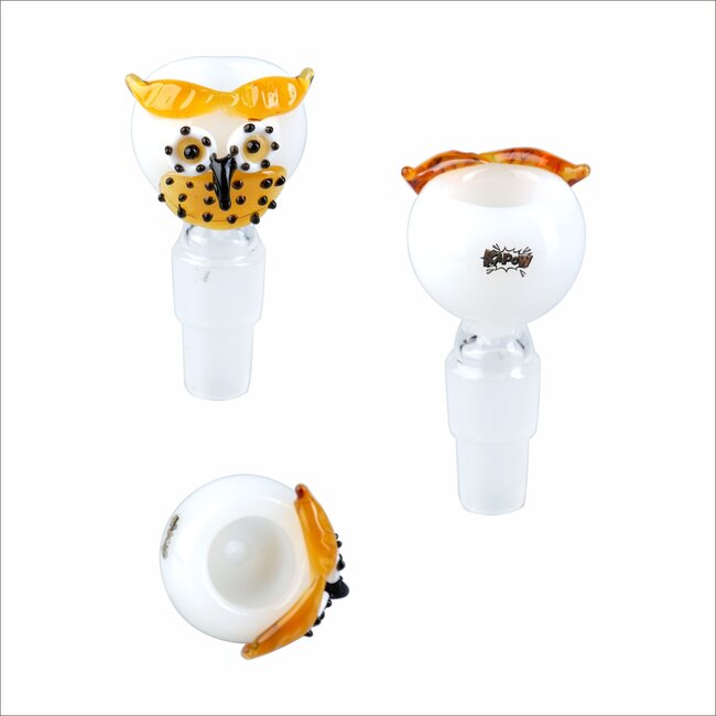 KAPOW 14/18MM CUTE OWE SHAPE GLASS BOWL