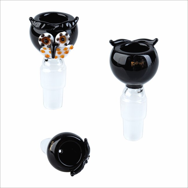 KAPOW 14/18MM CUTE OWE SHAPE GLASS BOWL
