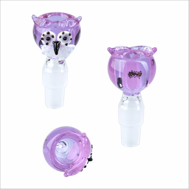 KAPOW 14/18MM CUTE OWE SHAPE GLASS BOWL
